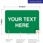 Personalized Custom Green Background Customize - Image 2