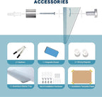 Magnetic Dry Erase Glass WhiteBoard - Image 5