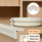 Baby Proof Corners and Edges Protector 20ft Edge+8 Corner Guard, Fireplace Baby - Image 3