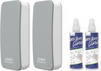 loukin 2 Pack Magnetic Dry Erase Eraser, Glass Board Remover, 3.4 fl oz by LOUKIN