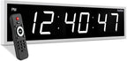 Ivation Oversized 24" Large Digital LED Clock | Big Digital Clock by Ivation