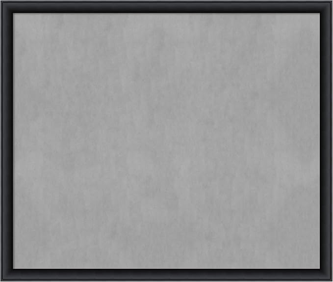 Amanti Art Black Framed Magnetic Board 43x51 Oversize Vision Board by AmantiArt