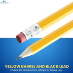 1InTheOffice Pre Sharpened Pencils #2, Pencils - Image 5