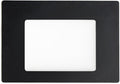 Leatherology Premium Black Full Grain Leather Modern Conference Pad – Slim Desk