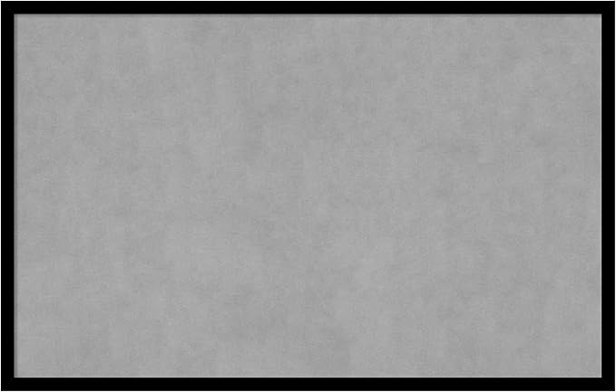 Amanti Art Black Framed Magnetic Board 21x33 Large Vision Board by AmantiArt