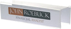 Source One Deluxe Clear Acrylic Cubicle Name Plate - Image 4