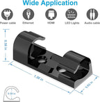 Wire Clips Black, Heavy Duty Extension Cord Clips - Image 4