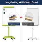 TSJ OFFICE Rolling Whiteboard Standing - Image 4