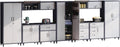 garage storage cabinets system 11pcs workshop set with, main product view
