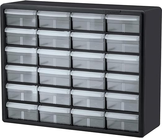 Akro-Mils 24-Drawer Plastic Drawer Storage Cabinet by Akro-Mils