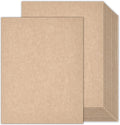 100 Sheets Parchment Cardstock 8.5 x 11 Textured Printer Paper, Goefun 90lb Tan by Goefun