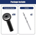 RiaYer 20 Pack 30 Degree Angle Protective Sleeves, T316 Marine Grade Cable - Image 4