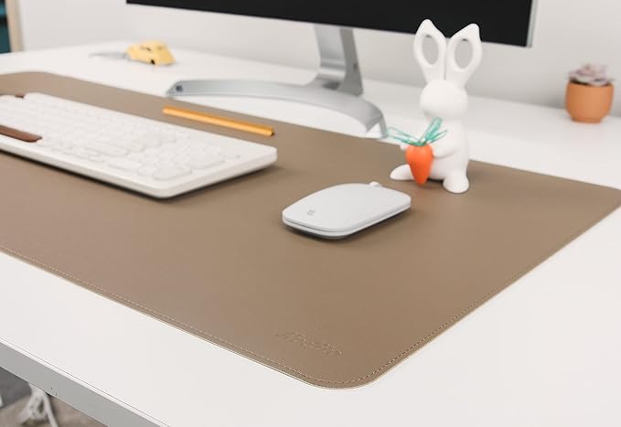 NODITO Dual-Sided Leather Desk Pad, Blotter - Image 3