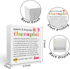 Speech Therapist Gift, Speech Therapy Gifts Wood Box Sign, Speech Pathologist - Image 2