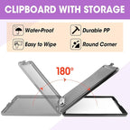 8 Pack Clipboard with Storage, High Capacity Storage Clipboard 8.5 x 11 with - Image 4