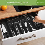 Purawood Bamboo Drawer Organizer - Image 4
