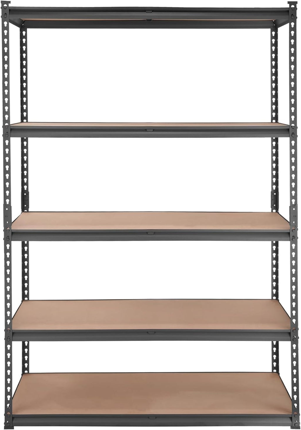 vevor storage shelves 5-tier adjustable 2000 lbs 48"x18"x72", view 9