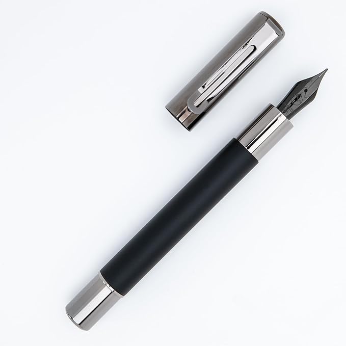 Monteverde USA Ritma Fountain Pen in Black – Medium Nib Balanced JoWo Stainless - Image 3