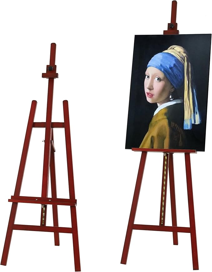 VISWIN Wooden Art Easel for Painting, Adjustable & Foldable Beech Wood Display by VISWIN