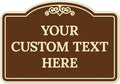 Custom Decorative Sign, Personalized Metal Sign by SigoSigns