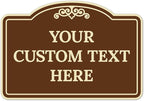 Custom Decorative Sign, Personalized Metal Sign by SigoSigns