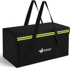 FLASLD Large Fireproof Document Bags, Fireproof Folder Safe Box by FLASLD