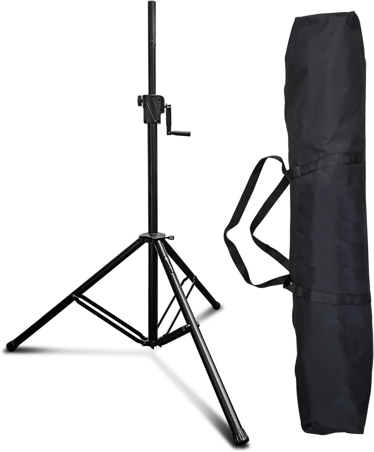 AxcessAbles Heavy-Duty DJ Stands with Carry Bag | 175LB Load Capacity | Crank...