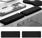 Pack of 2 L-Shaped Wrist Rest Keyboard, Memory Foam Arm Rest Desk, Ergonomic by Unknown