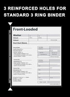 Sheet Protectors 8.5 x 11, 200 Pack Clear Plastic Page Protectors - Image 2