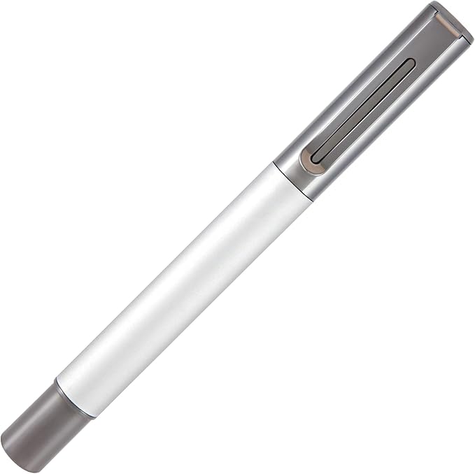 Monteverde USA Ritma Fountain Pen in Silver – Broad Nib, Bold JoWo Stainless - Image 4