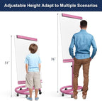 TSJ OFFICE Rolling Whiteboard Standing - Image 3