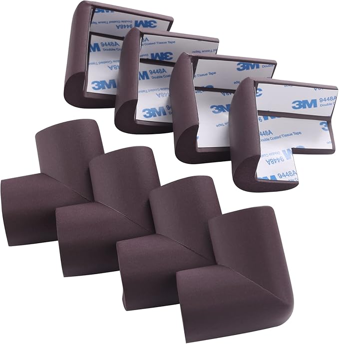 8 Pack Corner Protector for Baby, Heavy-Duty Soft Rubber Foam Furniture Corner - Image 2