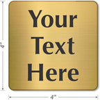 SmartSign Custom Brass Sign - Image 5