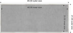 Amanti Art Silver Framed Magnetic Board 21x49 Oversize Vision Board - Image 4