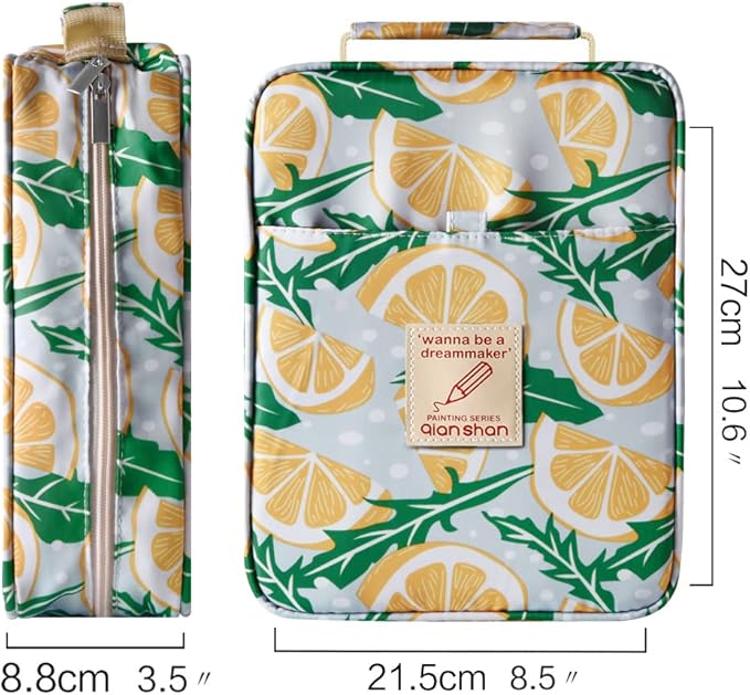 qianshan Pencil Case Holder Slot - Holds 202 Colored Pencils or 136 Gel Pens - Image 4