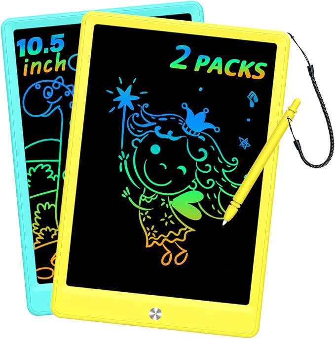BUKEBU LCD Writing Tablet Doodle Board, Colorful Drawing Pad, Electronic by BUKEBU