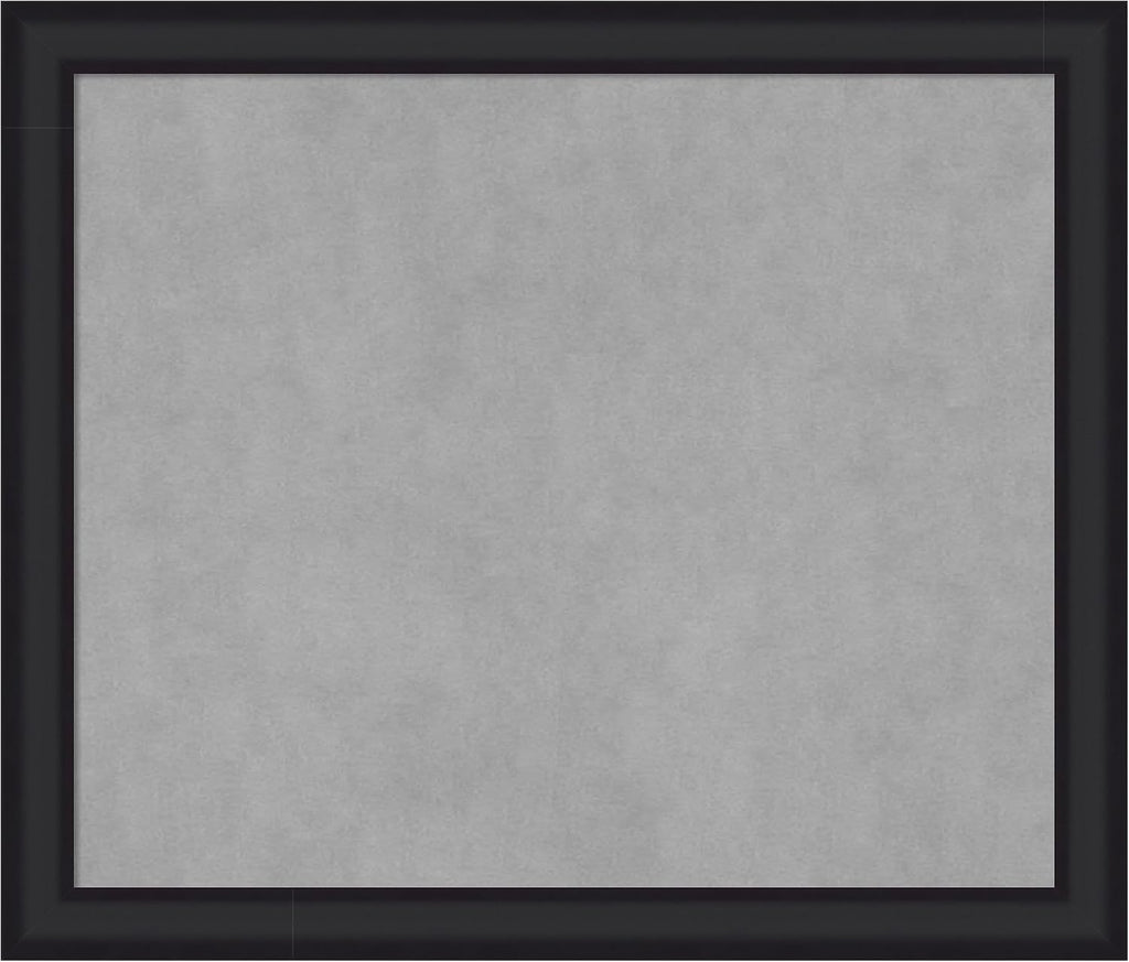 Amanti Art Black Framed Magnetic Board 23x27 Medium Vision Board
