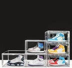 KDOR Shoe Box Clear Plastic Stackable - Image 5