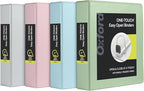 Oxford 3 Ring Binders, 2 inch ONE-Touch Easy Open D Rings, 3-Sided View Binder by Oxford