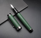 xixixiaozhu Metal Big Fountain Pen Set Medium Nib 0.7mm, Includes Ink Refill - Image 2
