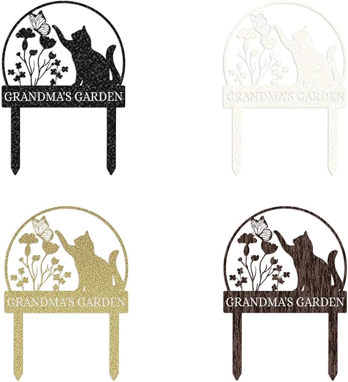 Personalized Garden Sign | Custom Cat Garden Stake Sign | Funny Garden Signs - Image 7