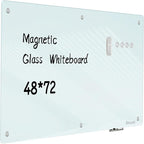 Glass Whiteboard 48 * 72Inches by Unknown