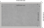 Amanti Art Silver Framed Magnetic Board 27x43 Large Vision Board - Image 4
