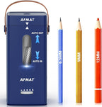 AFMAT Electric Pencil Sharpener, Fully Automatic Pencil Sharpener, Auto in & Out by AFMAT