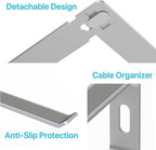 BLACK+DECKER Laptop Stand for Computer Desk, Ergonomic Laptop Stand for Desk - Image 5