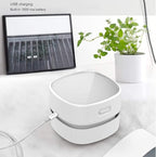 ODISTAR Desktop Vacuum Cleaner, Mini Table dust Sweeper Energy Saving - Image 2
