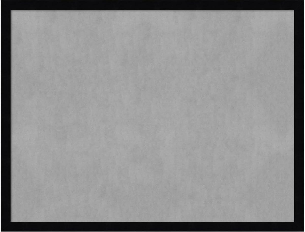 Amanti Art Black Framed Magnetic Board 19x25 Medium Vision Board