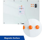 Large Glass Dry Erase Board, 72 x 48 Inches Magnetic Glass Whiteboard - Image 4