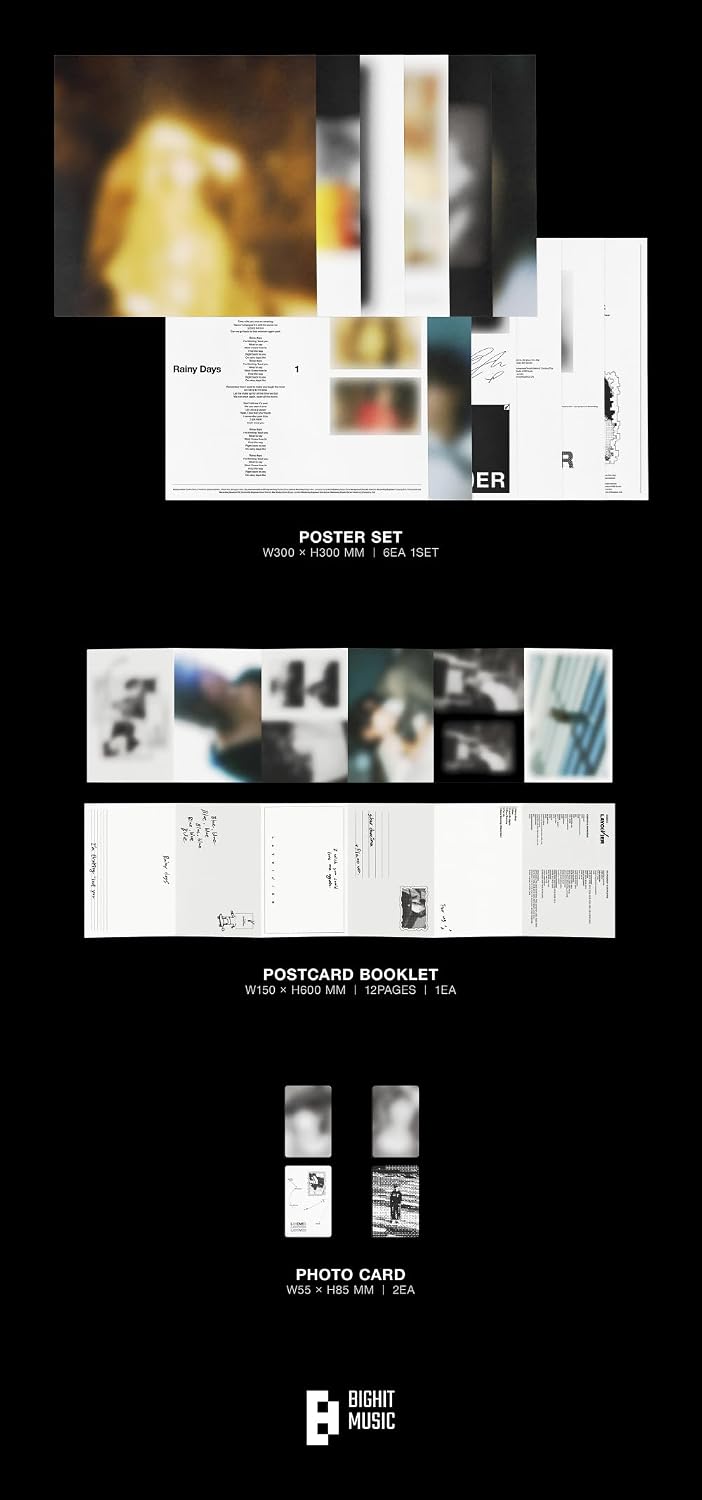BTS V Kim Taehyung Layover 1st mini album Version with Tracking V