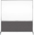 DivideWrite Mobile Whiteboard | Double Sided Dry Erase Board | Portable Office by VERSARE
